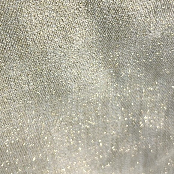 Cache gold shimmer skirt with rhinestone rivets - Picture 2 of 6